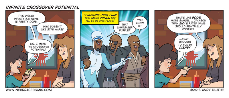 Illustration for article titled Sunday Comics: 300 Percent Sam Jackson